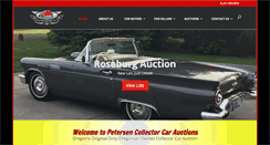 Desktop Screenshot of petersencollectorcars.com